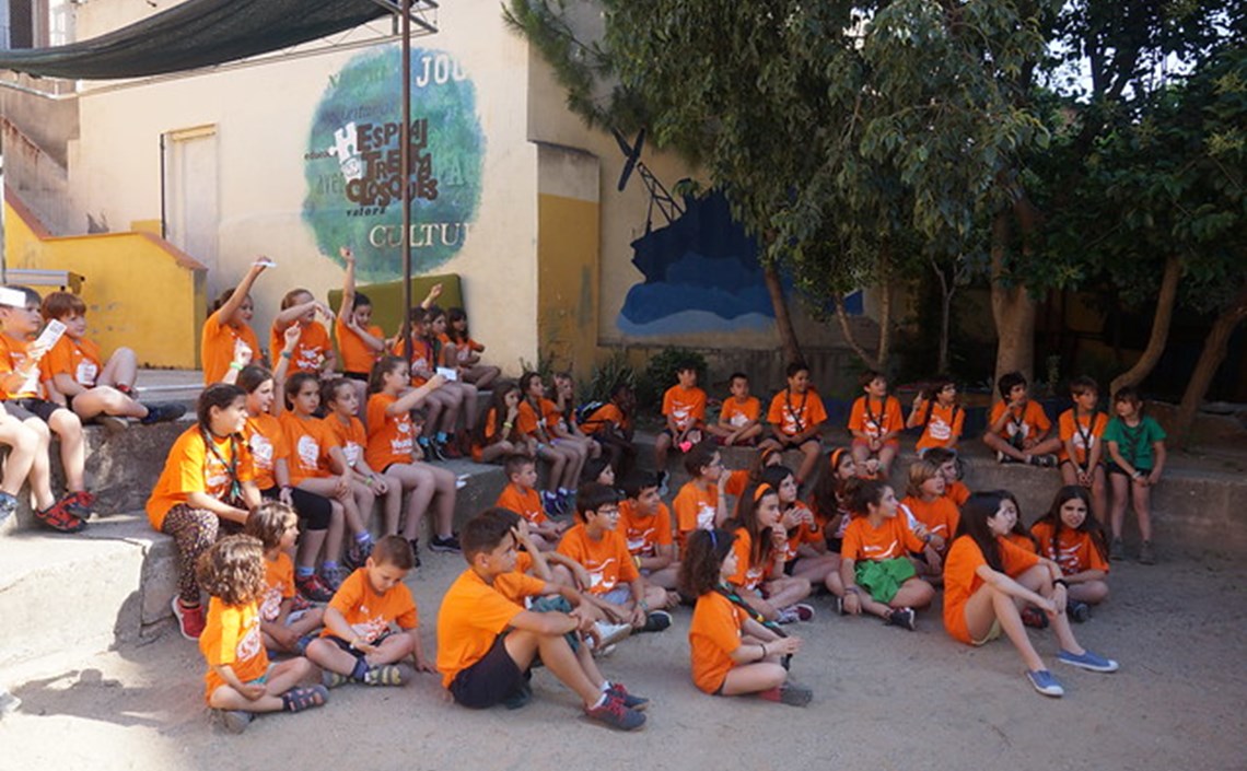 Unos 34.000 niños y jóvenes han participado en las más de 650 actividades de verano de la Fundación Pere Tarrés